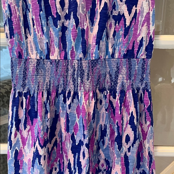 Tideline Amethyst One Too Many Knit Smock Waist Tank Dress New - Picture 4 of 6